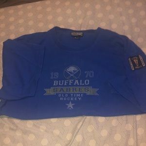 Buffalo sabres sz xl vintage old time sports shirt